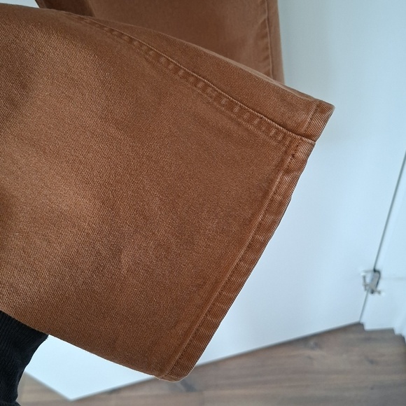 Wilfred Free Chocolate Brown Straight-leg Ankle Jeans (Size US 2; ~26" Waist) - Picture 4 of 8